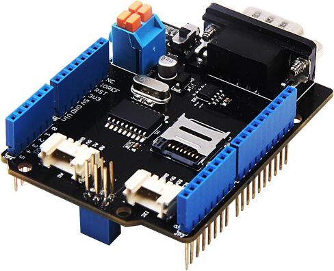 Seeed Studio CAN-Bus Shield V2 متوافق مع Arduino لوحدة التحكم وجهاز الإرسال والاستقبال، Arduino Shield يعتمد MCP2515 وMCP2551. in Kuwait
