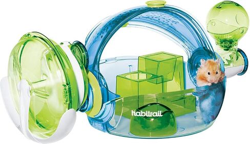 Habitrail Ovo Home, Blue Hamster Cage, Small Animal Habitat, Hamster Accessories in Saudi Arabia