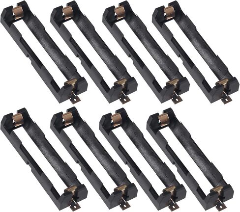 Diitao 8PCS 18650 Battery Holders 1 Slot 18650 Battery Clip Holder Box Case for 18650 Battery Copper Contacts Battery Storage Case(1 Slot 3.7V) in Saudi Arabia
