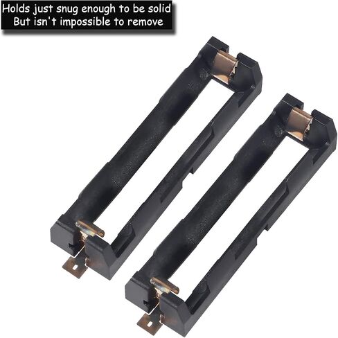 Diitao 8PCS 18650 Battery Holders 1 Slot 18650 Battery Clip Holder Box Case for 18650 Battery Copper Contacts Battery Storage Case(1 Slot 3.7V) in Saudi Arabia