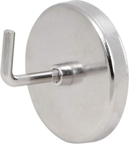 Performance Tool 20224 2.5-Inch Magnetic Hook - Heavy Duty Neodymium Magnet for Holding Tools, Utensils, Keys, and More in Garage, Kitchen, or Workshop in Saudi Arabia