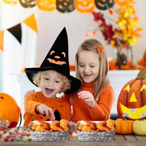 50 قطعة من صواني الطعام الورقية للاستعمال مرة واحدة من Blulu، قوارب الطعام الورقية من حجر الطوب، نمط الطوب، صواني الطعام الورقية، قلعة العصور الوسطى، صينية تقديم القارب لحفلات الهالوين، فارس العصور الوسطى، حفلة عيد ميلاد in Kuwait