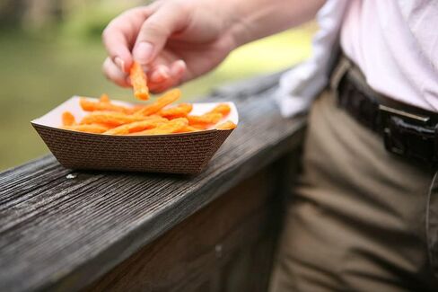 250 Pack Disposable Paper Food Tray - Paperboard Tray for Carnivals, Fairs, Festivals, and Picnics | Holds Nachos, Fries, Hot Corn Dogs, and More! (Kraft, 2lb) in Saudi Arabia