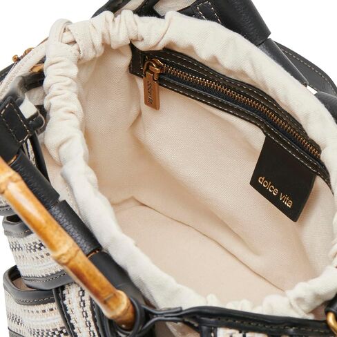 Dolce Vita Elsie Woven Satchel Bamboo Handle, Multi in Saudi Arabia