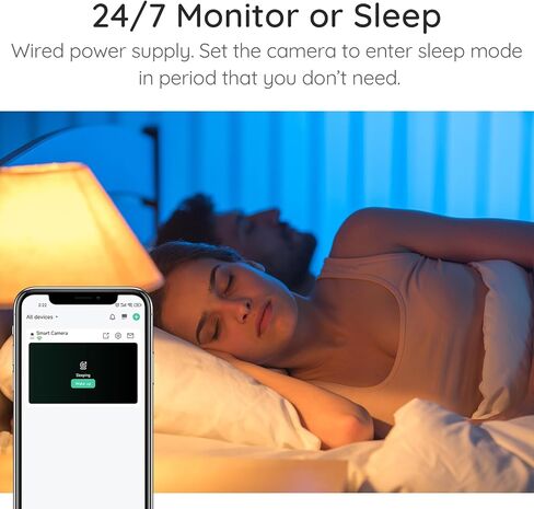 كاميرا CURISEE 2K للحيوانات الأليفة، كاميرا أمان داخلية، كاميرا للأطفال، كاميرا للكلاب، كاميرا ذكية مع تطبيق الهاتف 2.4 جيجا هرتز، كاميرا واي فاي 360 درجة وإمالة، صوت ثنائي الاتجاه، رؤية ليلية، كشف الحركة بالذكاء الاصطناعي وتتبعها in Kuwait