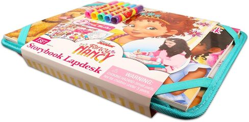 مجموعة أنشطة مكتب ديزني فانسي نانسي للأطفال - حزمة مع مجموعة فنية فانسي نانسي مع مكتب لاب توب وصفحات تلوين وملصقات والمزيد | كمبيوتر محمول للسفر للفتيات in Kuwait