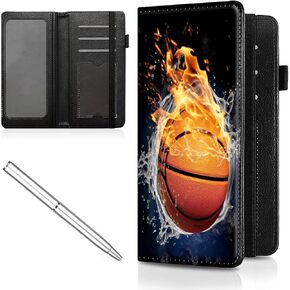 Checkbook Cover for Men and Women Personal Checkbook,Premium Leather Standard Register Checkbook Case,with RFID Blocking - Check Book Cover Wallet for Girl Duplicate Check,Sea Turtle in Kuwait