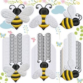 60 Pcs Bee Cutouts Shapes Set Bee Bulletin Board Cutouts Decoration for Classroom Multi Size Spring Themed Classroom Decor for Crafts Party Supplies Home Decor in Kuwait