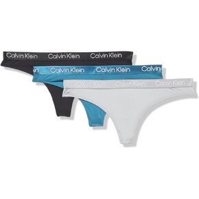 سروال داخلي نسائي من كالفن كلاين Motive Micro Stretch Multipack Thong in Kuwait