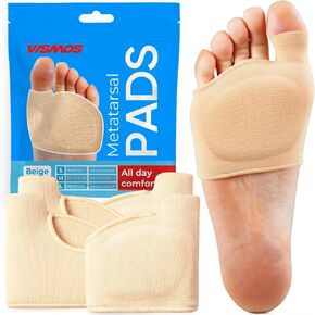 4 Original Metatarsal Pads for Women & Men – Ball of Foot Cushions for Pain & Pressure Relief – Soft Gel Inserts for Metatarsalgia, Morton’s Neuroma & Callus Support (4 Sleeves / 2 Pairs) in Saudi Arabia