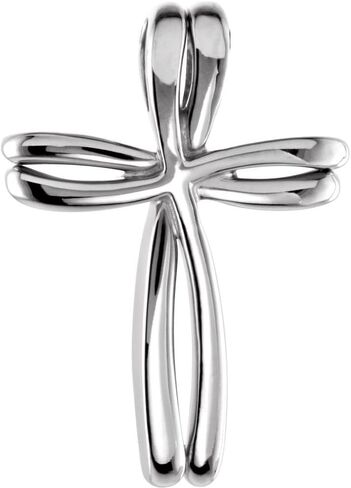 Sonia Jewels 27x169mm Cross Crucifix Charm Pendant (27mm x 19mm) in Kuwait