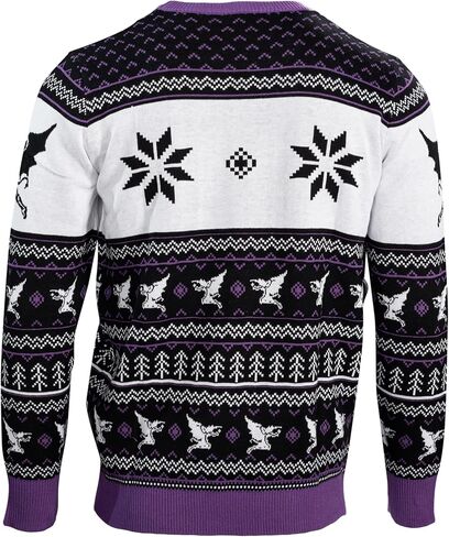 سترة Black Sabbath Classic Music Rock Band Festive محبوكة مرخصة رسميًا لعيد الميلاد القبيح من Life Clothing in Saudi Arabia
