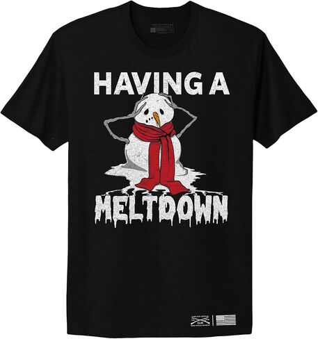 تي شيرت نسائي ذو تصميم Grunt Style Meltdown Boyfriend Fit in Saudi Arabia