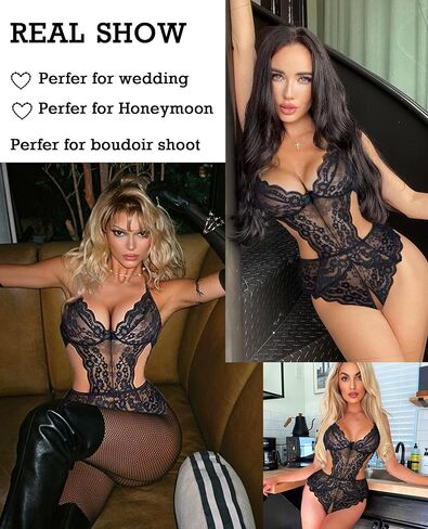 Avidlove Lingerie Robe and Bodysuit,Medium in Saudi Arabia