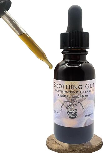 مهدئ للأمعاء | قطرات عشبية عضوية 100% | التركيز والاستخلاص | جذر الخطمي، الدردار الزلق، عرق السوس والمزيد | تركيبة عشبية تقليدية من قبل المعالج بالأعشاب مالك in Kuwait