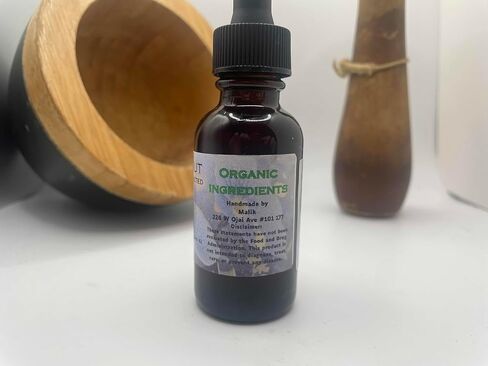 مهدئ للأمعاء | قطرات عشبية عضوية 100% | التركيز والاستخلاص | جذر الخطمي، الدردار الزلق، عرق السوس والمزيد | تركيبة عشبية تقليدية من قبل المعالج بالأعشاب مالك in Kuwait