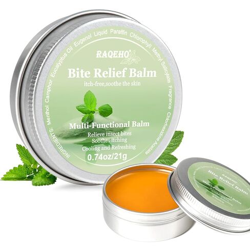كريم تخفيف حكة لدغة البعوض، 0.74 أونصة مضاد للحكة، حشرة بعد العض، كريم علاج للدغة السفر، حروق الشمس، طفح جلدي، تبريد الجلد، وقف الحكة، بلسم الصيف، والتخييم، والمشي لمسافات طويلة، وأساسيات السفر in Kuwait