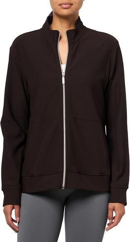 Skechers womens Go Luxe Rib Full Zip Jacket in Saudi Arabia