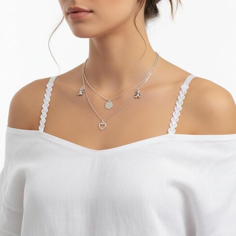 6 Pairs Adjustable Bra Straps, Elastic Heart Lace Bra Straps, Non-Slip Dress Strap for Strapless Dress Replacement Shoulder for Women Girls, 3 Colors in Kuwait