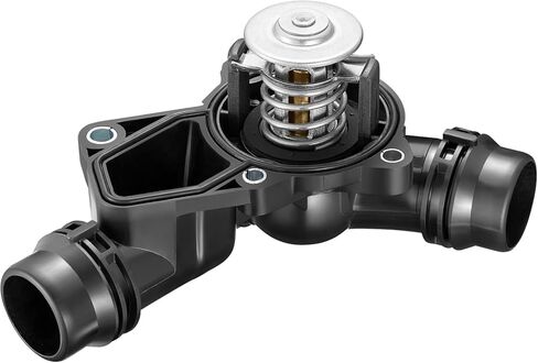 BDFHYK 902-5912 Upgrade Aluminium Coolant Thermostat Housing Assembly Compatible with Mercedes-Benz C230 C250 C280 C300 E350 E400 GLK350 ML450 R350 S400 SLK300 SLK350 2.5L 3.0L 3.5L Replace 2722000415 in Saudi Arabia