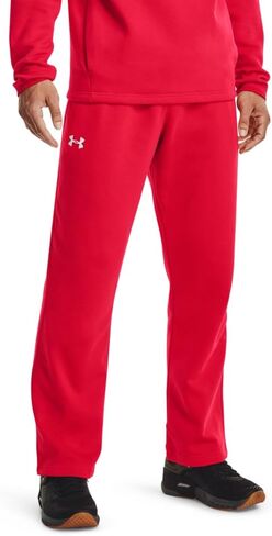 Under Armour Mens Hustle Fleece Pants 4XLT Red-White 4X-Large Tall in Kuwait