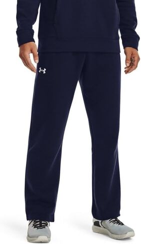 Under Armour Mens Hustle Fleece Pants 4XLT Red-White 4X-Large Tall in Kuwait