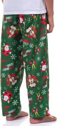 INTIMO Elf Pajamas Buddy OMG I Know Him Allover Design Flannel Lounge Pants in Kuwait