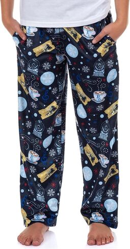 The Polar Express Pajamas Kids Hot Coco Golden Ticket Lounge Bottoms PJ Pants in Saudi Arabia