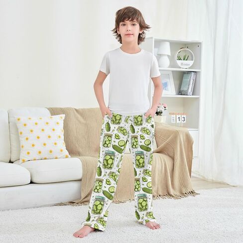 Pajama Bottoms, Pajamas Long Pant Vintage Mallard Ducks Lounge Wear Casual Elastic Waist Sleep Pants Pjs Sleepwear in Saudi Arabia