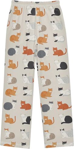 Pajama Bottoms, Pajamas Long Pant Vintage Mallard Ducks Lounge Wear Casual Elastic Waist Sleep Pants Pjs Sleepwear in Saudi Arabia