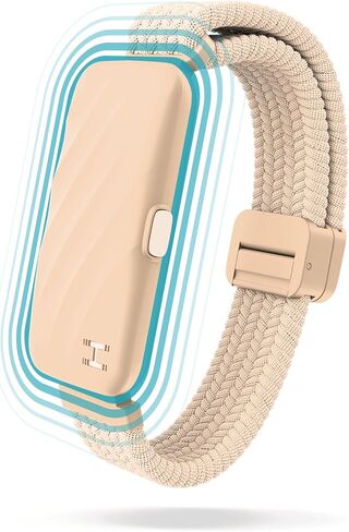Homedics WakeBand Silent Vibrating Alarm Wristband | Ultra-Light Comfortable Design, 9 Vibration Patterns & 9 Intensities, Up to 6-Day Battery, iOS/Android App in Saudi Arabia