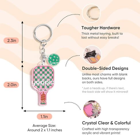 12 قطعة من سلسلة مفاتيح كرة البيسبول من YOPPIX للنساء، ديكورات هدايا حفلات كرة البيسبول للاعبين عشاق الرياضة وحفلات الفريق in Kuwait