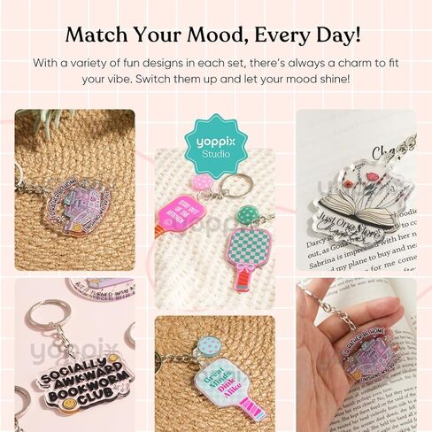 12 قطعة من سلسلة مفاتيح كرة البيسبول من YOPPIX للنساء، ديكورات هدايا حفلات كرة البيسبول للاعبين عشاق الرياضة وحفلات الفريق in Kuwait