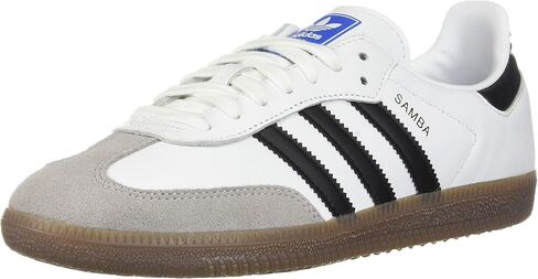 adidas Originals WMNS Samba OG - أبيض / أسود / جرانيت شفاف in Saudi Arabia