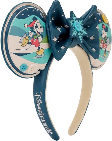 عصابة رأس للأذن من Loungefly Disney ميكي وميني هوليداي in Saudi Arabia