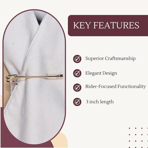 دبوس ربطة عنق - ذهبي تقليدي in Kuwait