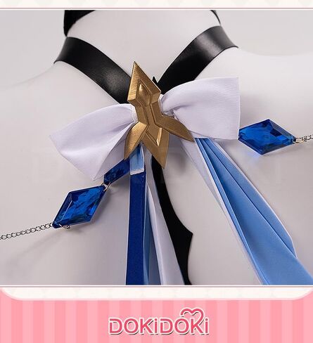 KIRA KIRA Genshin Skirk Cosplay Costume Doki-N Game Genshin Skirk Cosplay Halloween Costume Outfits Plus Size in Kuwait