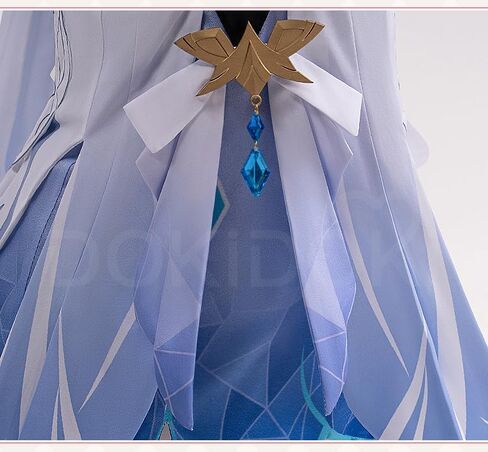 KIRA KIRA Genshin Skirk Cosplay Costume Doki-N Game Genshin Skirk Cosplay Halloween Costume Outfits Plus Size in Kuwait