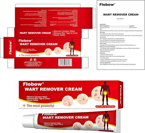 مزيل الثآليل 20 جرام، علاج فعال للثؤلول، الشامات ومسامير القدم، مناسب للوجه والجسم، مزيل علامات الجلد، لمنع انتشار الثآليل in Kuwait