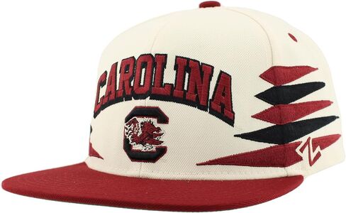 ZHATS Standard NCAA Officially Licensed Hat Flat Snapback Z11 Retro Diamond, Team Color, One Size in Saudi Arabia