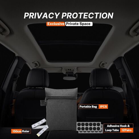 100% Blackout curtains DIY Window Blinds for Bedroom - Portable No-Drill Window Shades with Stickers & Tabs, 79x58 inch Blackout Cover Suitable for Travel, Car Sunshade & Dorm Room, Media-Friendly in Saudi Arabia