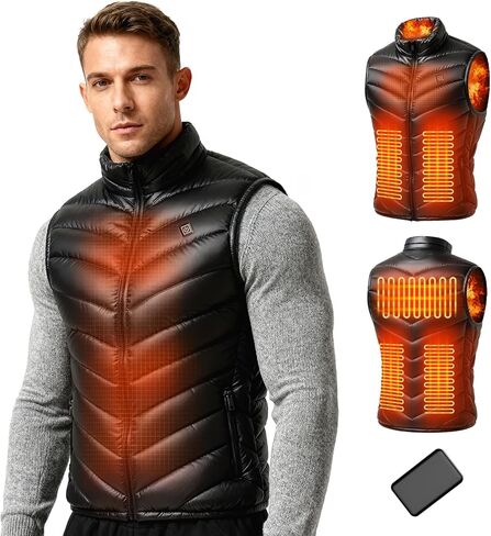سترة تسخين خفيفة الوزن للرجال والنساء 3 مستويات تسخين سترة تسخين كهربائية للأنشطة الخارجية in Kuwait