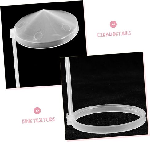 MERRYHAPY 5pcs Splash Guard for Mist Maker and Humidifier – Waterproof Bracket for Rockery Water Fountain – Prevents Water Splashing and Spillage in Saudi Arabia