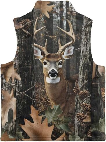 Kids Fleece Vest Girls Boys Sleeveless Jacket Size 2-12, Zip Stand-up Collar Winter Outerwear with Pockets in Kuwait