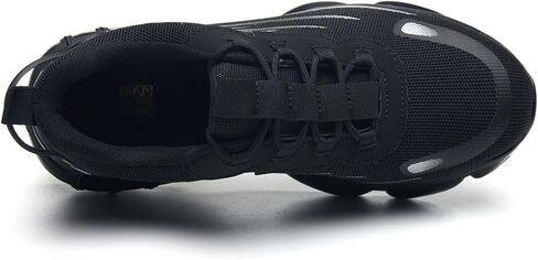 Steel Toe Shoes for Men Safety Work Shoes Slip Resistant Puncture Proof Shoes Indestructible Lightweight Comfortable Sneakers Ergonomic Design Black Size US 9.5 in Saudi Arabia