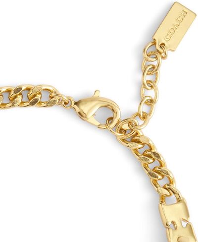 سوار رابط بشعار Jumbled Signature للسيدات من COACH in Saudi Arabia