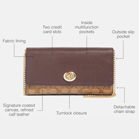 Coach Signature Snake Mix Bowery Clutch in Saudi Arabia