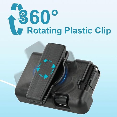 Tandem T:Slim X2 Pump Case with 360° Rotatable Clip – an Insulin Pump Holder That Fits T:Slim, T:Slim G4 and T:Slim X2. Suitable for Home/Outdoor Use and Diabetes Patients in Saudi Arabia