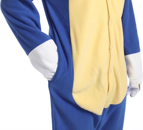 Animal Blue Pajamas Unisex Adult Jumpsuit Cosplay Costume in Saudi Arabia