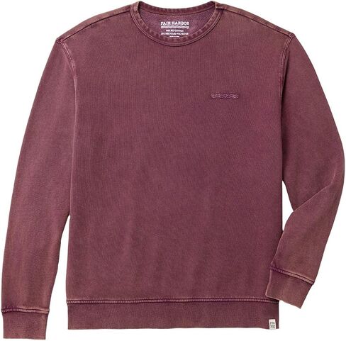Fair Harbor The Saltaire Crewneck –– Men's Relaxed Long Sleeve Sweatshirt –– Incredibly Lightweight and Breathable in Saudi Arabia